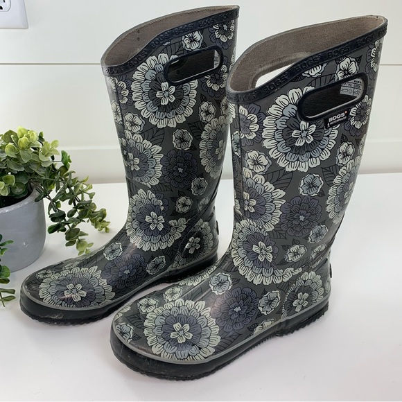 Bogs Shoes - BOGS Women’s Pansies Tall Boots Size 10